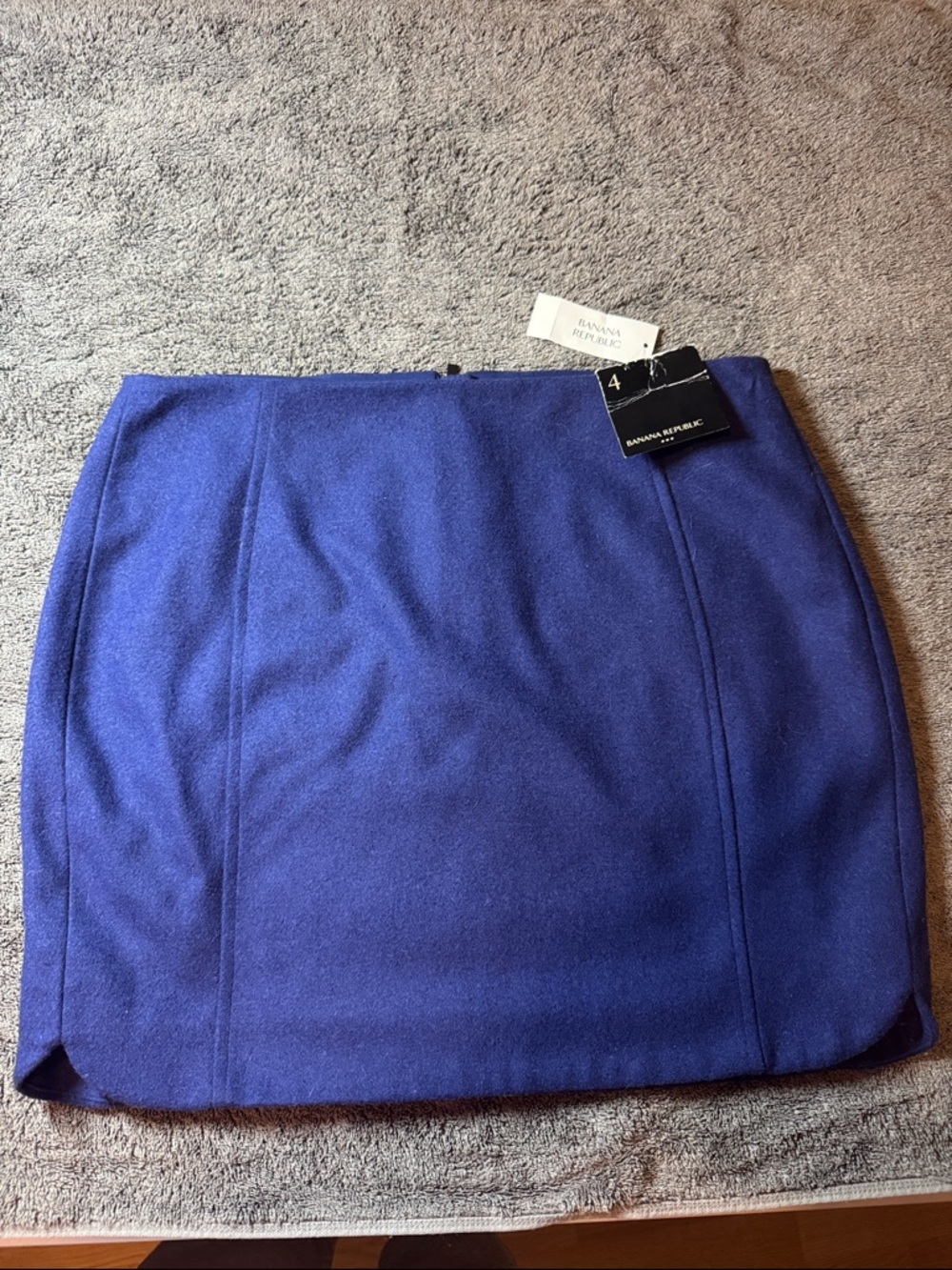 Banana Republic Cobalt Mini Skirt